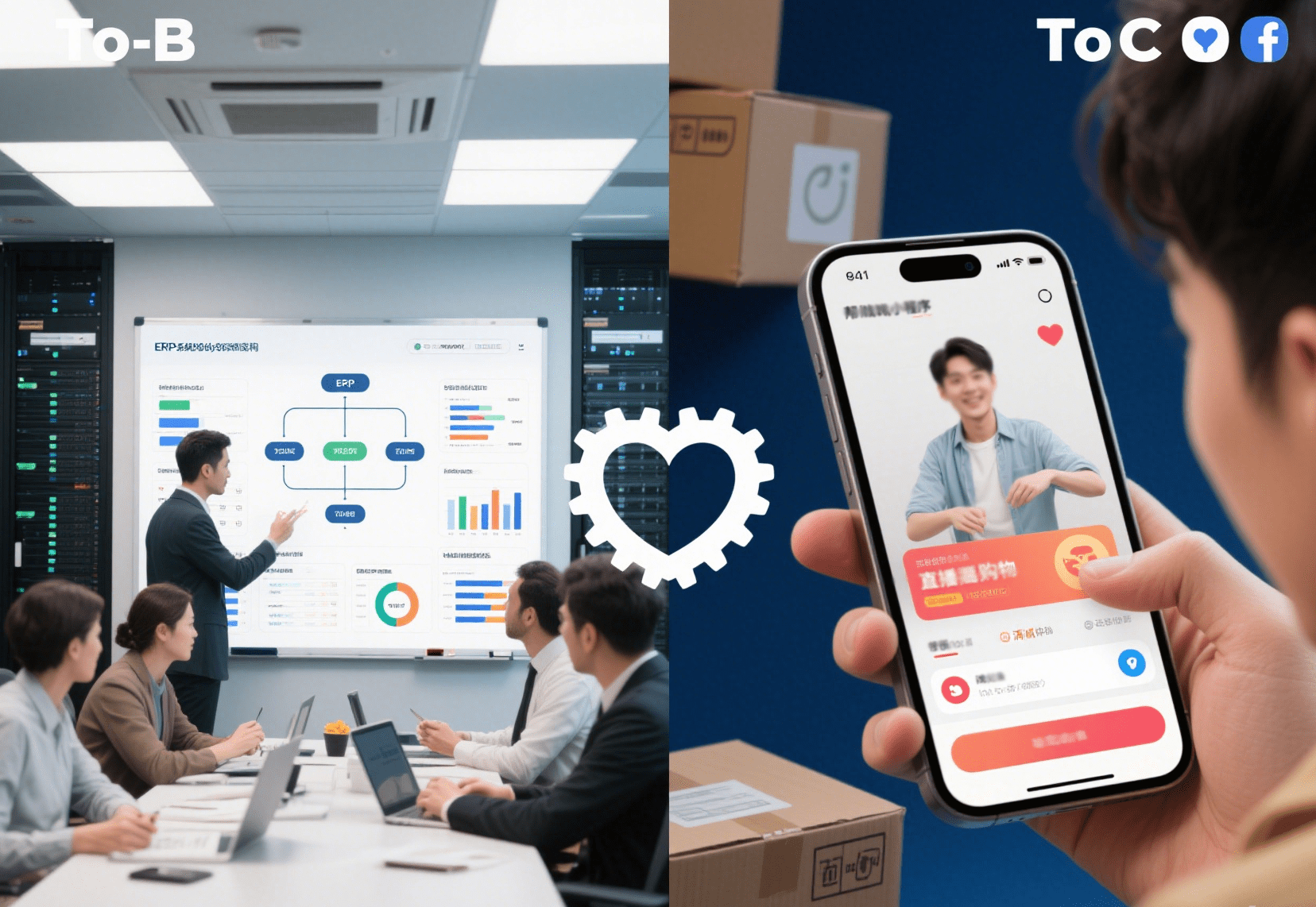 To B是什么？To C是什么？to b 和to c 的区别是什么？